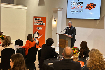 OSU hosts Gather Round with Cowboys Who Care event