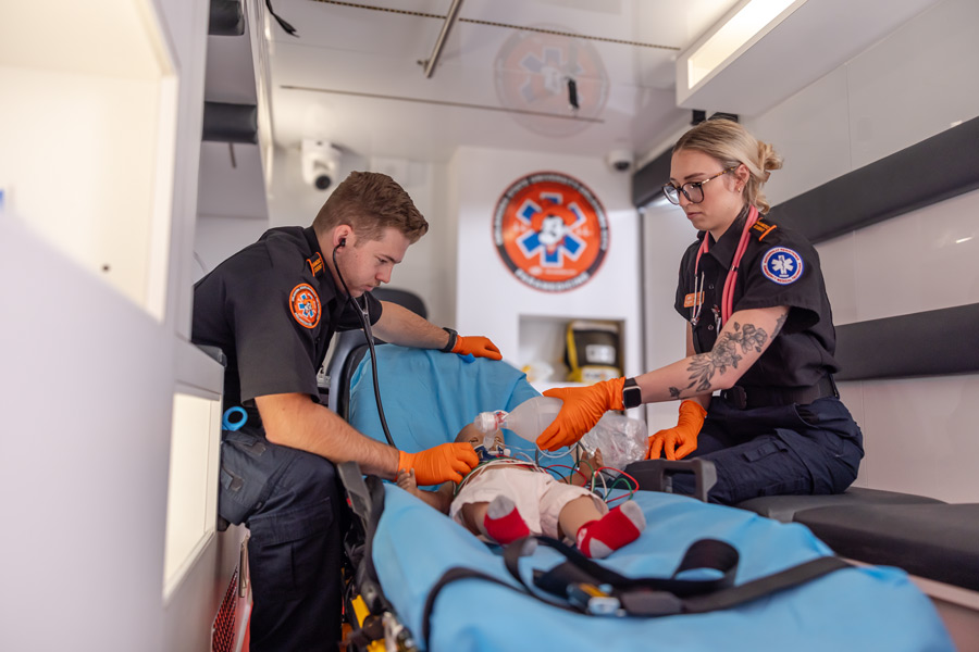 Students get ambulatory training as a part of their curriculum.