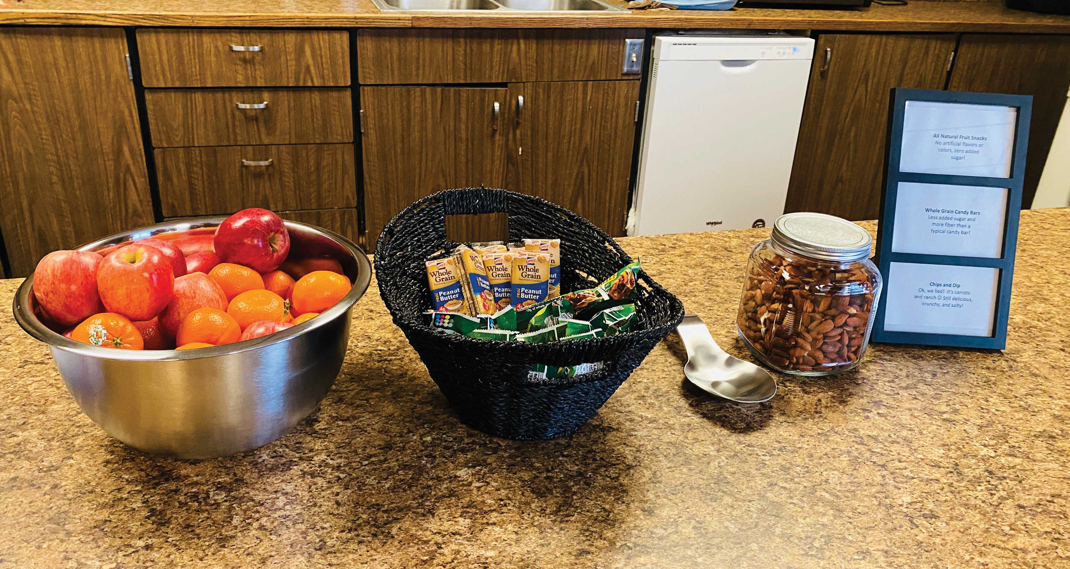 fruit on a counter fruit on a counter